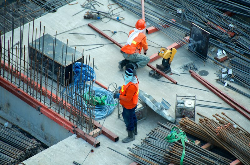 Construction Quality and Heavy Machinery at MVS INFRA Site